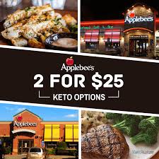 applebee s 2 for 25 keto options in