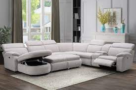 Reclining Sectional Storage Chaise