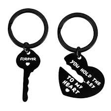 valentines day gifts couple keychain