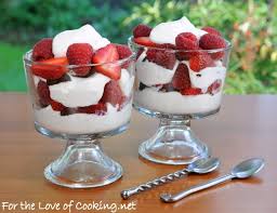 Only use this method if you're making large amounts of whipped cream. Berry Parfait With Homemade Vanilla Bean Whipped Cream And Crushed Oreo Cookies For The Love Of Cooking