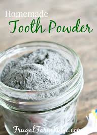 amazing homemade tooth powder frugal
