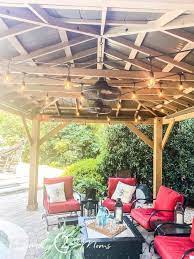 Backyard Gazebo Comfortable For Summer