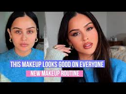 new makeup routine that looks good on