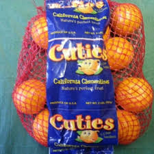 196 g of tangerines mandarin oranges