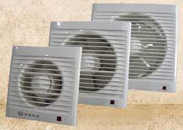 wall mounted bathroom ventilation fan