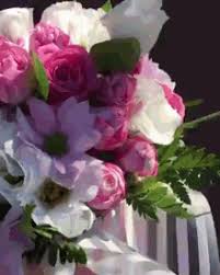 Floriculture is also a hobby to plant care. Bouquet Roses Gifs Tenor