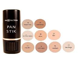 max factor pan stick foundation for
