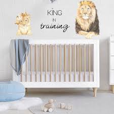 Lion King Cub Nursery Fabric Wall Decal