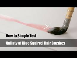 how to simple test quliaty of blue