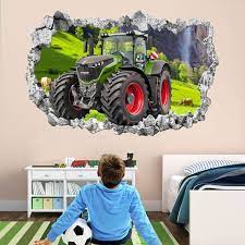 Tractor Wall Decal Sticker Mural Poster