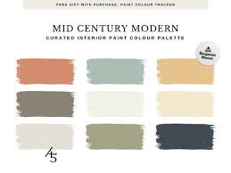 Mid Century Modern Colours Whole House