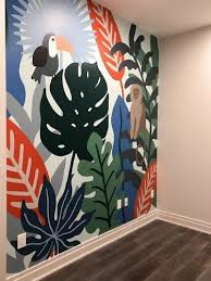 Acrylic Canvas Leaves Wall Paintings