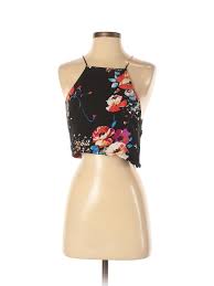 Details About House Of Harlow 1960 Women Black Tank Top Med