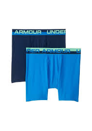 2 Pack Solid Performance Boxer Set Big Kids