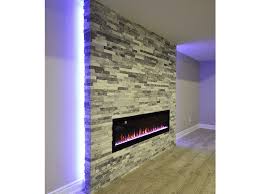 Basement Fireplace From Finished
