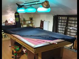 how to recover valley pool table rails