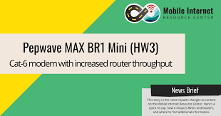 Redesigned Pepwave Max Br1 Mini