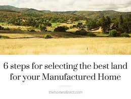 best land for your manufactured home