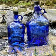 Wasserhaus24 Glass Bottle 5ltr Blue
