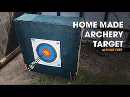 how to make an archery target for free