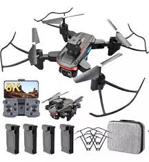 mini drone axnen 4k xt9 3 battery con
