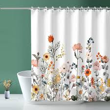wabjtam shower curtain fabric shower
