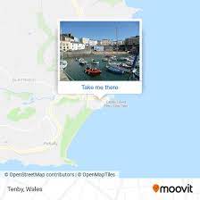 how to get to tenby in pembrokeshire by