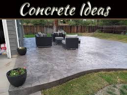 5 common decorative concrete ideas for