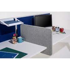 See more ideas about desk dividers, office design, office interiors. Wedge Desk Mounted Divider Screens Office Screens From Panel Warehouse Uk