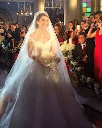 just in marian rivera s wedding gown