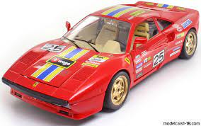 Bburago burago modellauto 1:18 ferrari gto 1984 nr. 1984 Ferrari 288 Gto Racing Car Bburago 1 18 Details