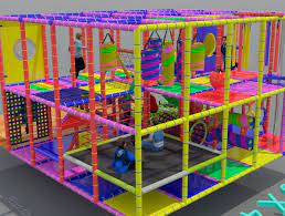 Resbaladilla ondulada de 2.80m de pendiente en fibra de vidrio. Fabricante De Juegos Infantiles Para Salon De Fiestas Infantiles En Mexico Laberintos Playground Modulares