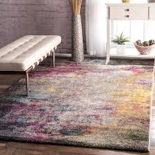 nuloom 4 x 6 indoor abstract area rug
