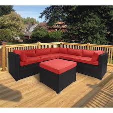 Vicenza Red Vicenza Red Patio Sectional