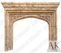 english tudor w shelf fireplace mantel