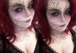 halloween makeup nature witch she