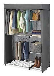 Free delivery over £40 to most of the uk great selection excellent customer service.clothes rails & wardrobe systems. Closet Organizers Whitmor Double Rob Closet Cover Only Clothes Wardrobe Rack Organizer Storage Free Standing Closet Utility Closet Portable Closet