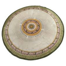 french round savonnerie rug 1920s