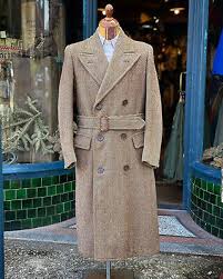 Long Coat Woolen Double Ted