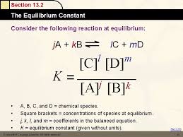 chapter 13 chemical equilibrium chapter