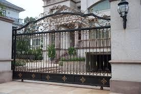 The beautiful design not only enhances the overall look of your home but also keeps it secure. Home Sliding Gate Design Grill Gate For Home Sliding Gate Designs Buy Villa Wrought Gates Grill Gate Home Sliding Gate Design Product On Alibaba Com