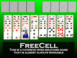freecell solitaire card game