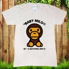 Details About New Baby Milo A Bathing Ape Bape Mens T Shirt Usa Size S 3xl