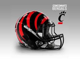 On april fool's day, the cincinnati bengals introduced a new logo and helmet. Combining Nfl Helmets With The Colors Of Local College Teams Page 8
