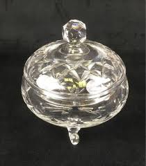 Vintage Fine Galway Crystal Candy Dish