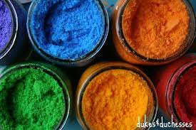 How To Make Colored Holi Powder Color