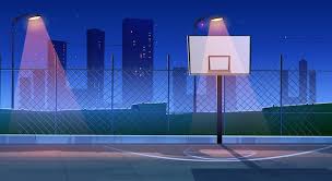 free vector street basketball court