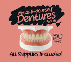 diy denture kit homemade dentures