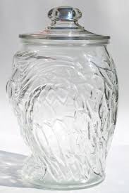 Vintage Wise Old Owl Libbey Clear Glass