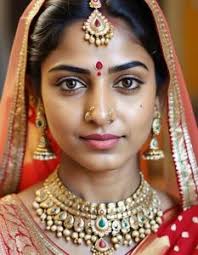bengali bride in banarasi face swap